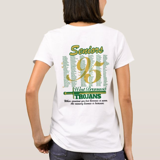 Fallen Trojans Class of 95 T-Shirt (Back)