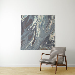 Fallen Waves Art Best modern abstract painting Tapestry