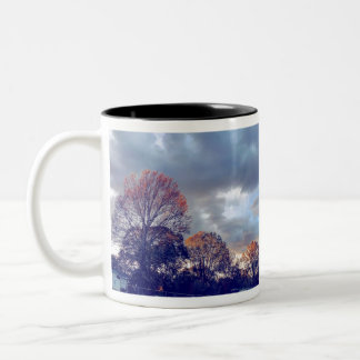 Fallin' in love Two-Tone coffee mug