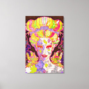 Falling Angel Canvas Print