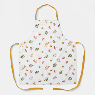 Falling Autumn Leaves Apron