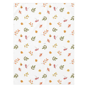 Falling Autumn Leaves Tablecloth
