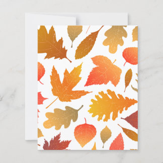 Falling for Autumn – Cozy Leaf Pattern