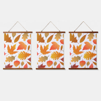 Falling for Autumn – Cozy Leaf Pattern Hanging Tapestry