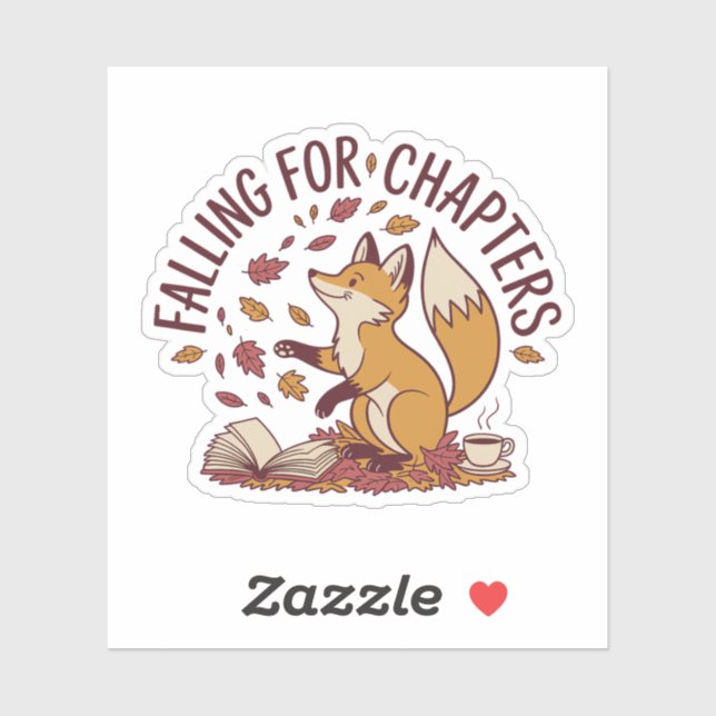 Falling for Chapters — Fox, Tea & Books (Sheet)