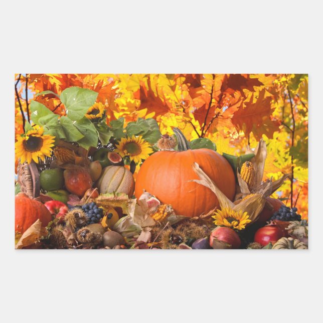 "FALLING FOR FALL / HOLIDAY" THANKSGIVING STICKER (Front)