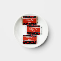 Falling For You! Modern Red Hearts Valentine