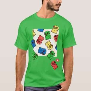 Falling Gummy Puglie T-Shirt
