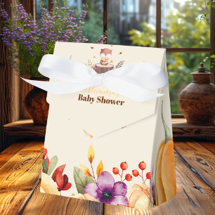 Falling in Love Baby Woodland Baby Shower Favor Box