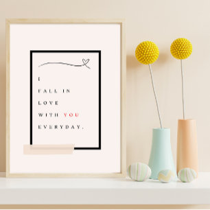 Falling in love  poster