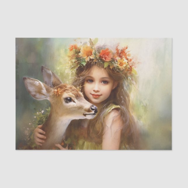 Falling in Love  Tissue Paper (Front)