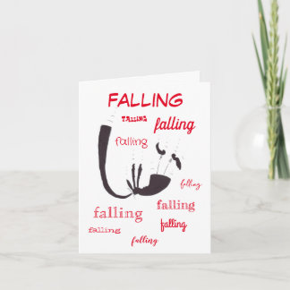 Falling In Love Valentine's Card