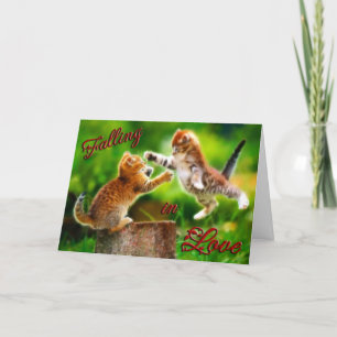 Falling in Love, Valentine's Day Holiday Card