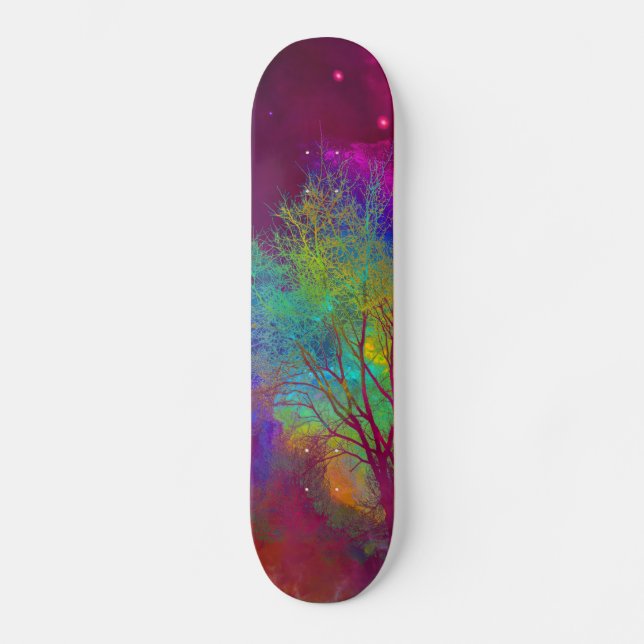 Falling into Space Skateboard (Front)