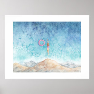 Falling into the Moment of Flight Poster