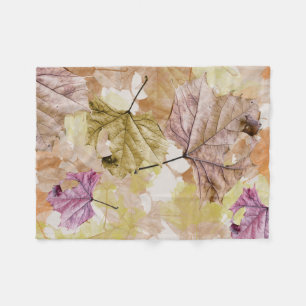 "falling leaves" autumn LAP BLANKET