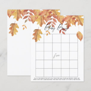 Falling leaves - Baby Bingo game