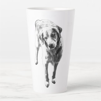 Falling Leaves, Faithful Friend Latte Mug