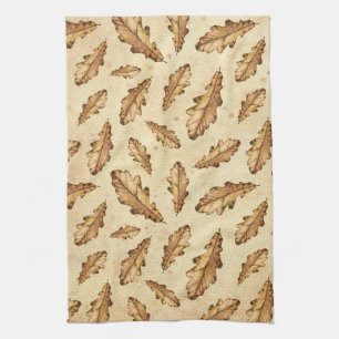 Falling Leaves Kitchen Towel