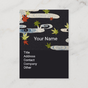 FALLING LEAVES,RUNNING WATER,Beauty Salon Spa Business Card