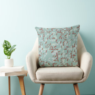 Falling Leaves Throw Pillow