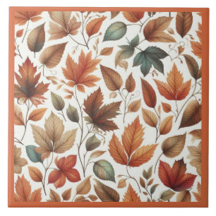 Falling leaves tile