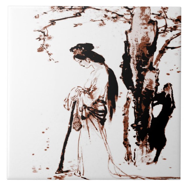 Falling Leaves Tile (Front)