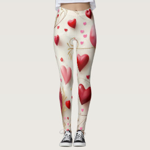 Falling Like Hearts Leggings