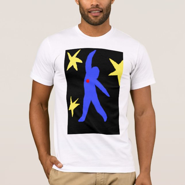 Falling ~ Modern Art ~ t - shirt (Front)