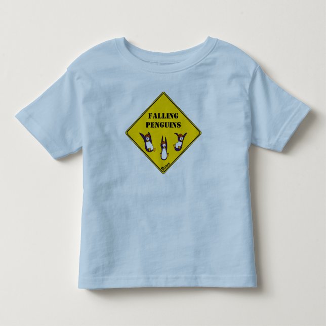 Falling Penguins T-Shirt (Front)