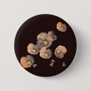 Falling Petals 2 Inch Round Button