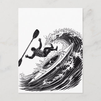 Falling Postcard