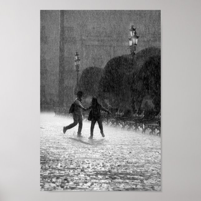 Falling Rain Poster (Front)