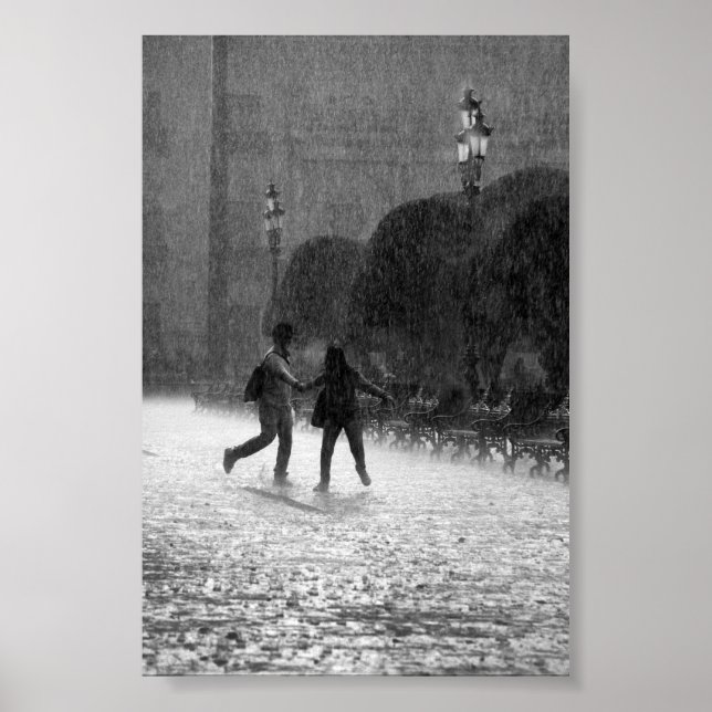 Falling Rain Poster (Front)