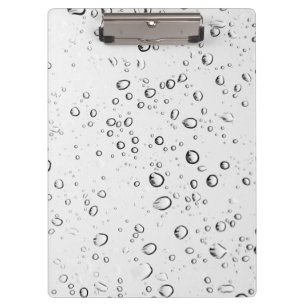 Falling Raindrops Clipboard