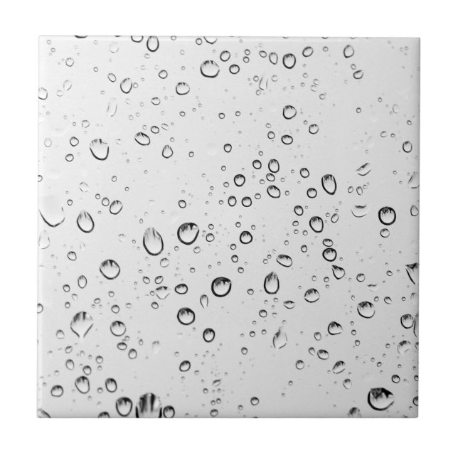 Falling Raindrops Tile (Front)