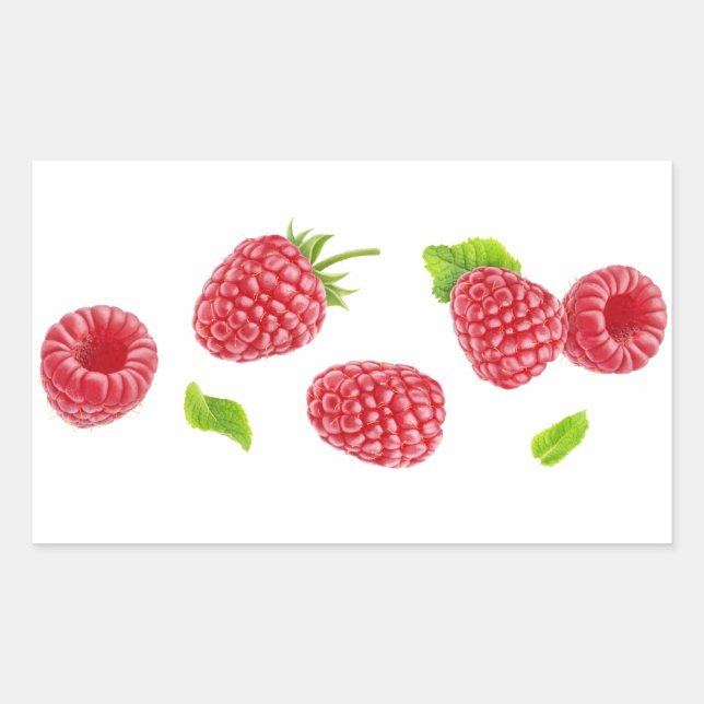 Falling raspberries sticker (Front)