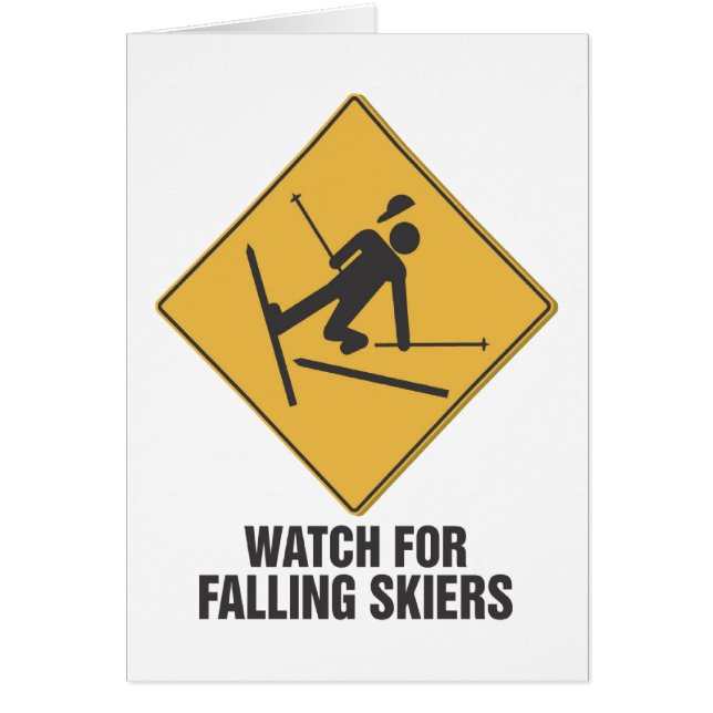 Falling Skiers (Front)