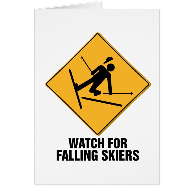 Falling Skiers (Front)