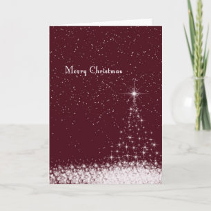 Falling Snow Holiday Card