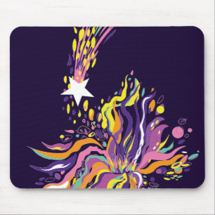 Falling star. mouse pad