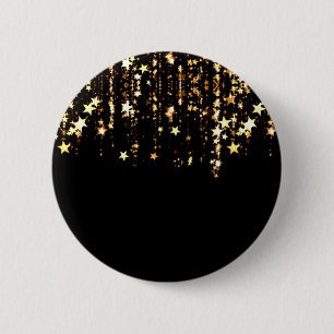 falling stars 2 inch round button