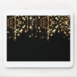 falling stars mouse pad