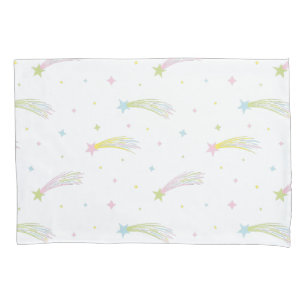 Falling stars. pillowcase