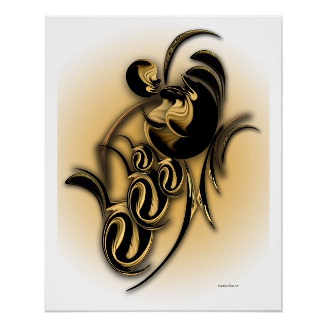 "Falling Thalling from Autumnal Context", Poster (Devant)