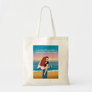 Falling Tote Bag
