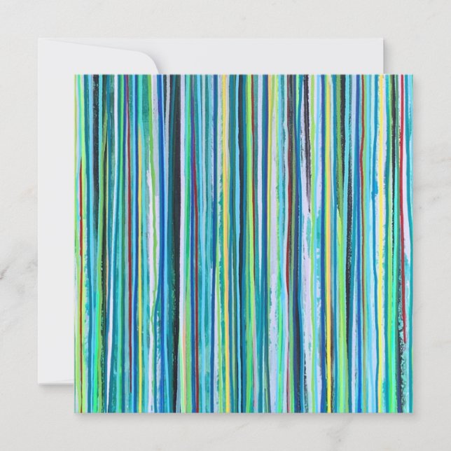 Falling Water Flat Card (Front)