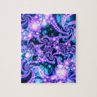 Falling Within (cool) - Psychedelic Fractal Jigsaw Puzzle