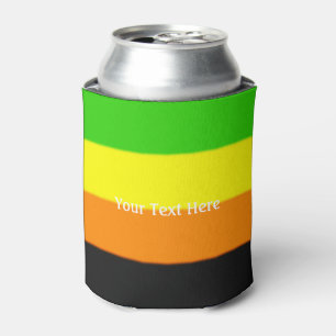 Fallln Aromantic Pride Flag Can Cooler