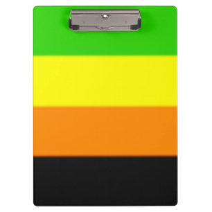 Fallln Aromantic Pride Flag Clipboard